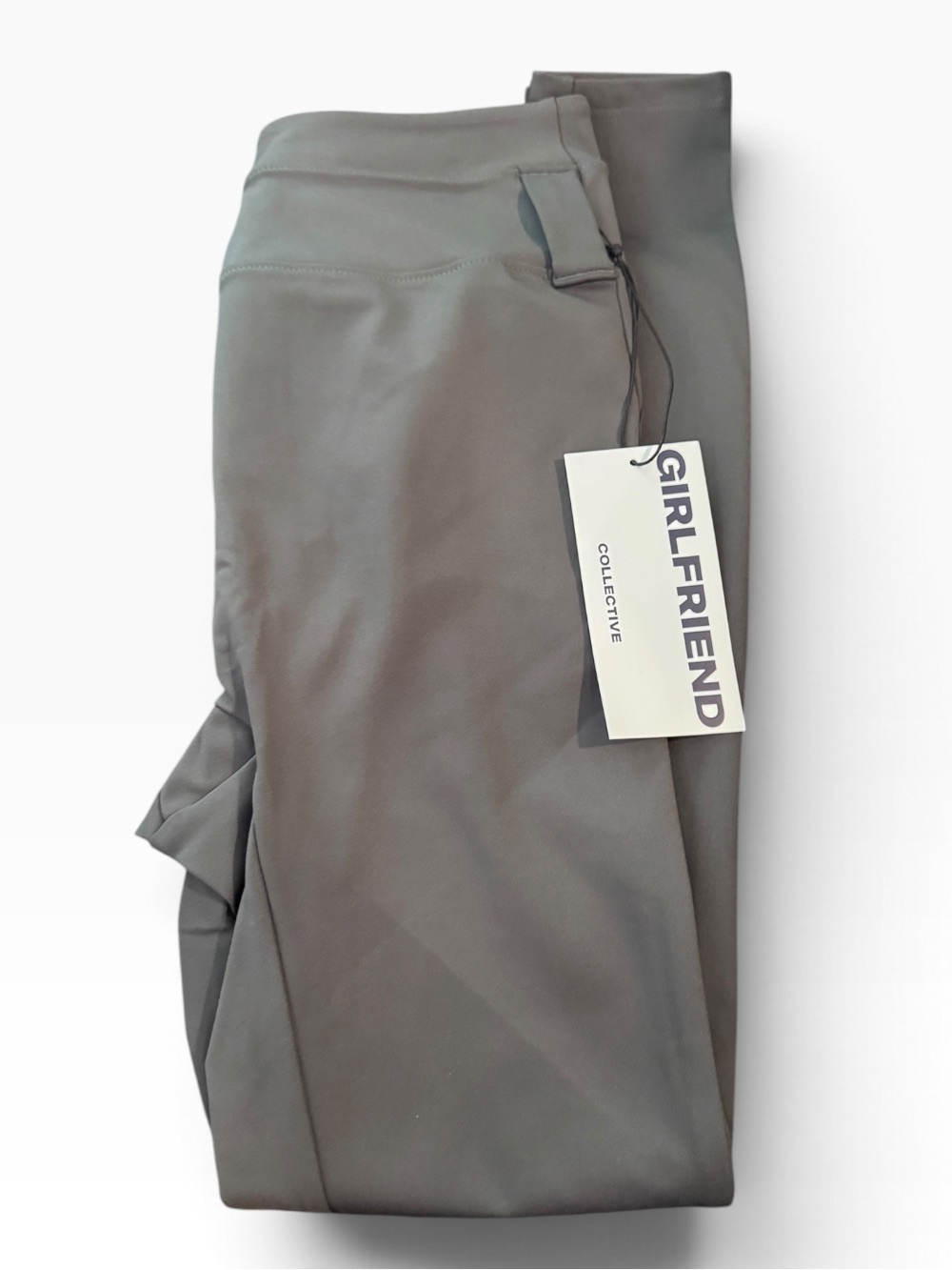 Girlfriend Collective Belt Loop Leggings NWT | Gray  • Utility • Sculpting Fit S